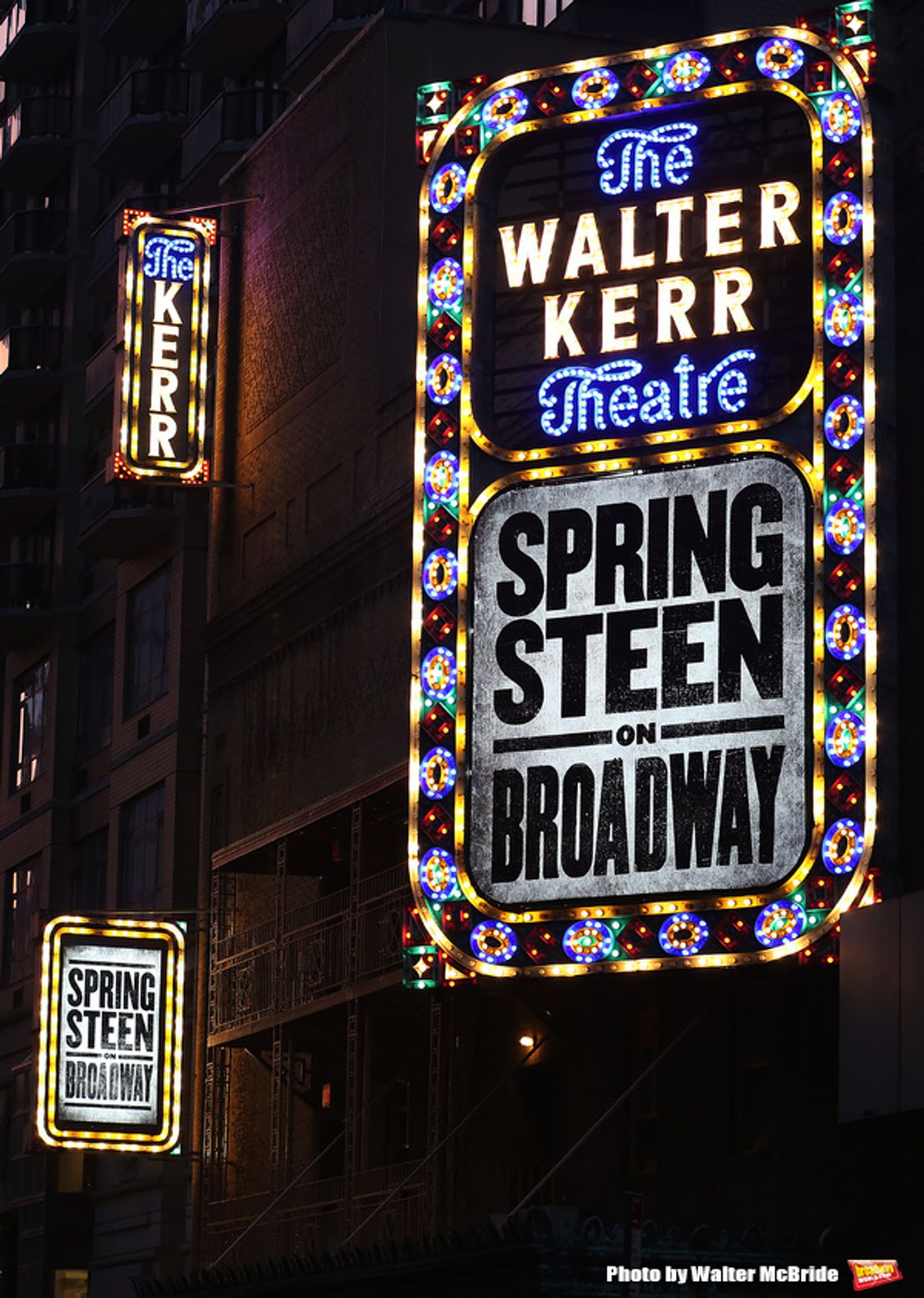 Up on the Marquee: SPRINGSTEEN ON BROADWAY  Image