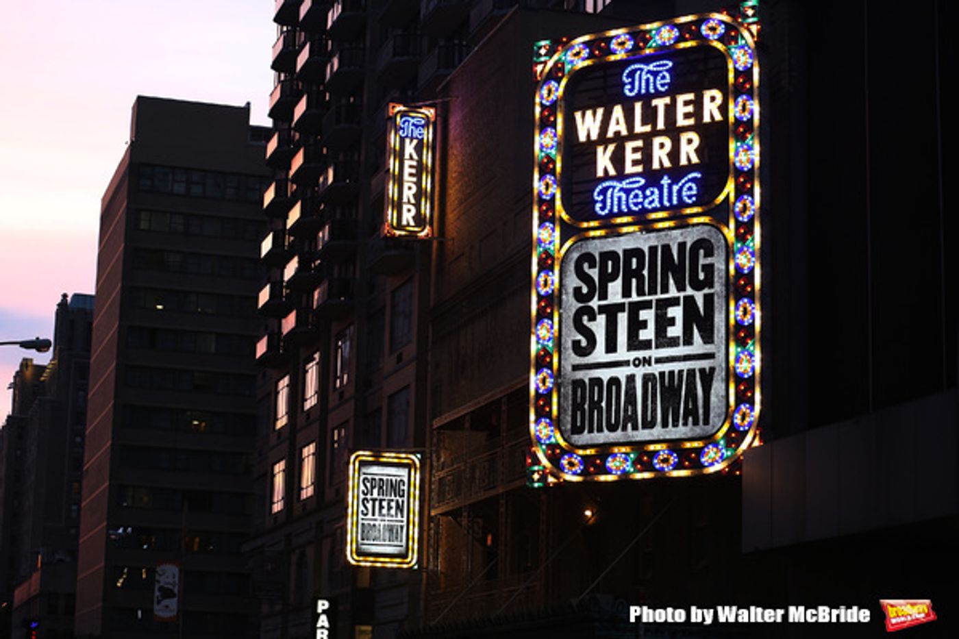 Up on the Marquee: SPRINGSTEEN ON BROADWAY  Image