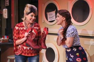 Bets Malone and Misty Cotton star in the Los Angeles premiere of "HONKY TONK LAUNDRY," written and directed by Roger Bean and now playing at the HUDSON MAINSTAGE THEATRE in Hollywood.
@ BroadwayWorld Bets Malone and Misty Cotton star in the Los Angeles premiere of "HONKY TONK LAUNDRY, Photo