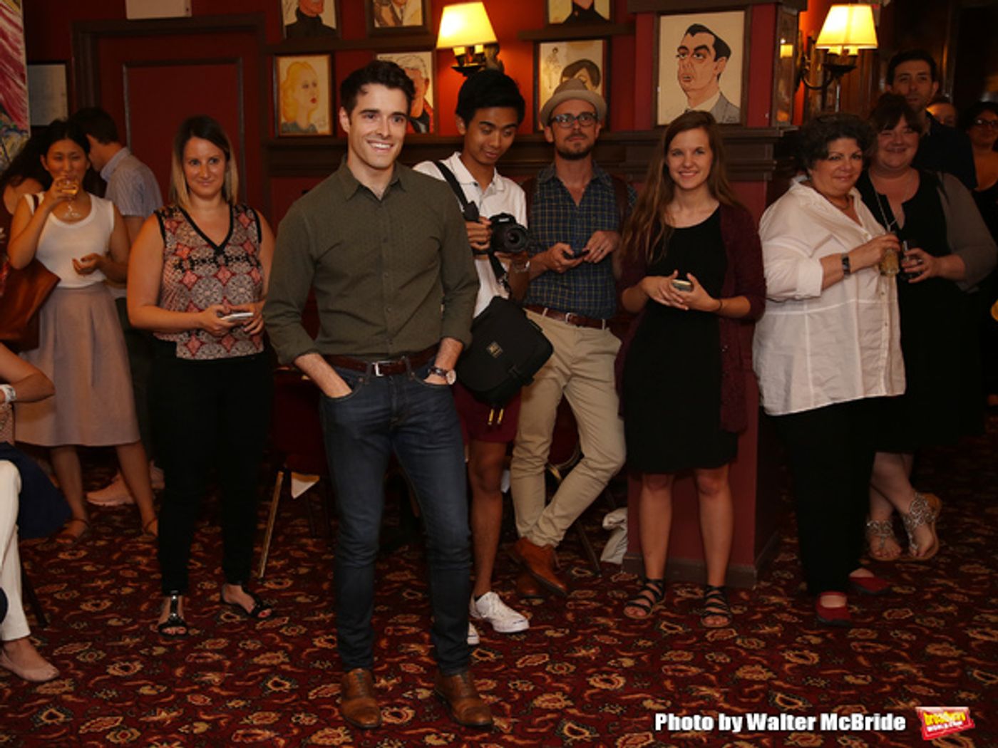 Photo Coverage: Sardi's Unveils Portrait of BANDSTAND's Corey Cott  Image