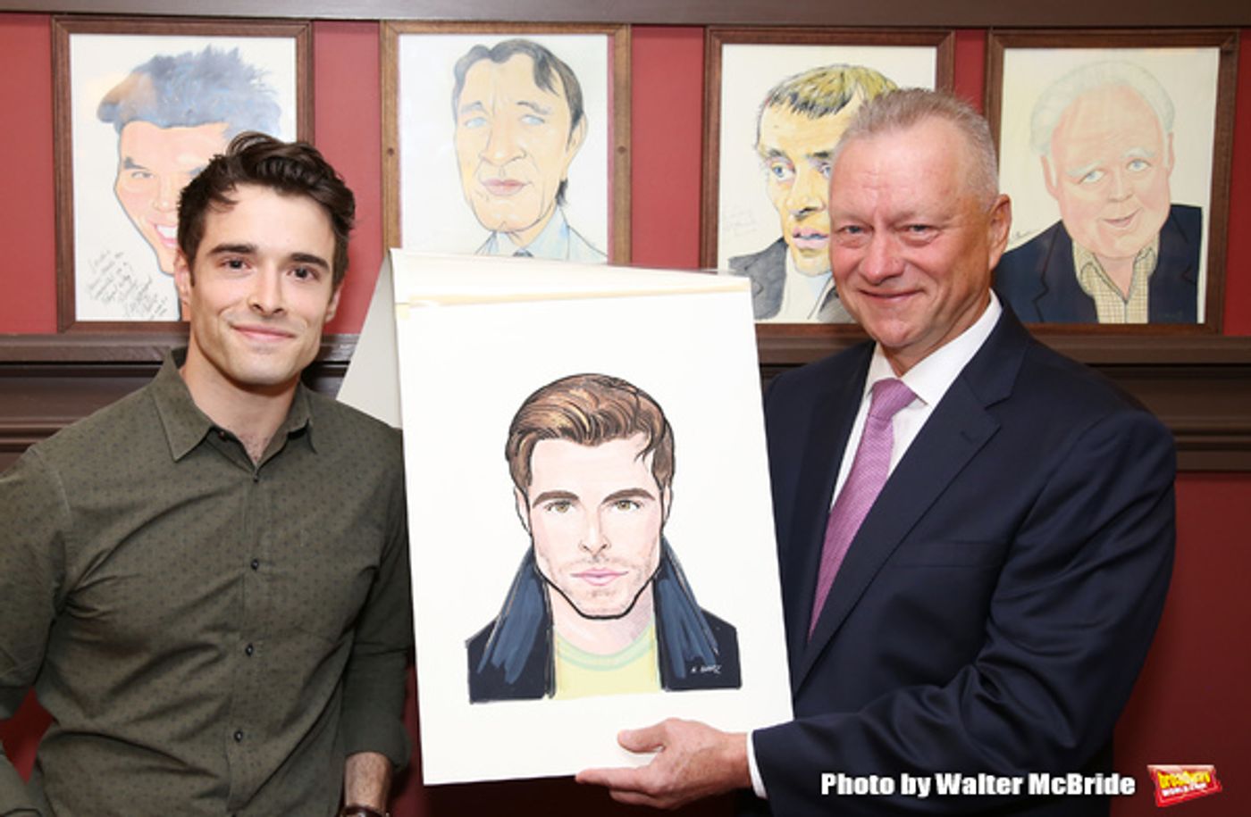 Photo Coverage: Sardi's Unveils Portrait of BANDSTAND's Corey Cott  Image