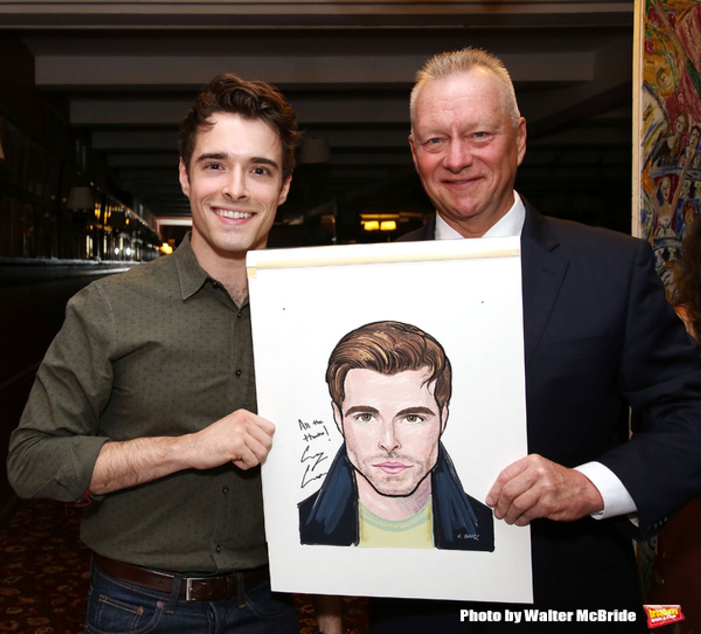 Photo Coverage: Sardi's Unveils Portrait of BANDSTAND's Corey Cott  Image