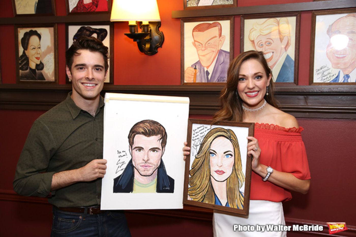 Photo Coverage: Sardi's Unveils Portrait of BANDSTAND's Corey Cott  Image