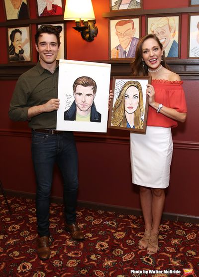 Corey Cott and Laura Osnes Photo