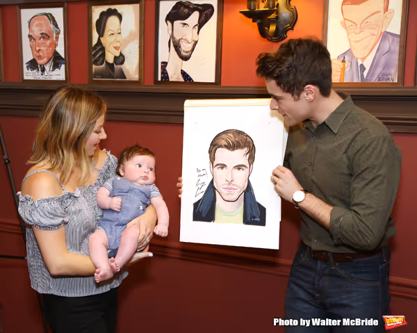 Meghan Woollard, Elliott Michael Cott and Corey Cott  Photo