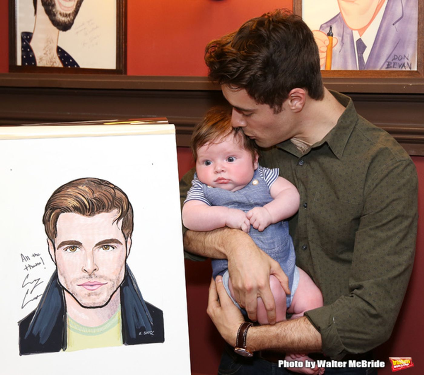 Photo Coverage: Sardi's Unveils Portrait of BANDSTAND's Corey Cott  Image