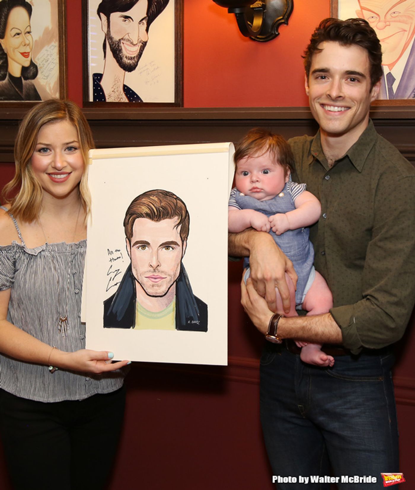 Photo Coverage: Sardi's Unveils Portrait of BANDSTAND's Corey Cott  Image