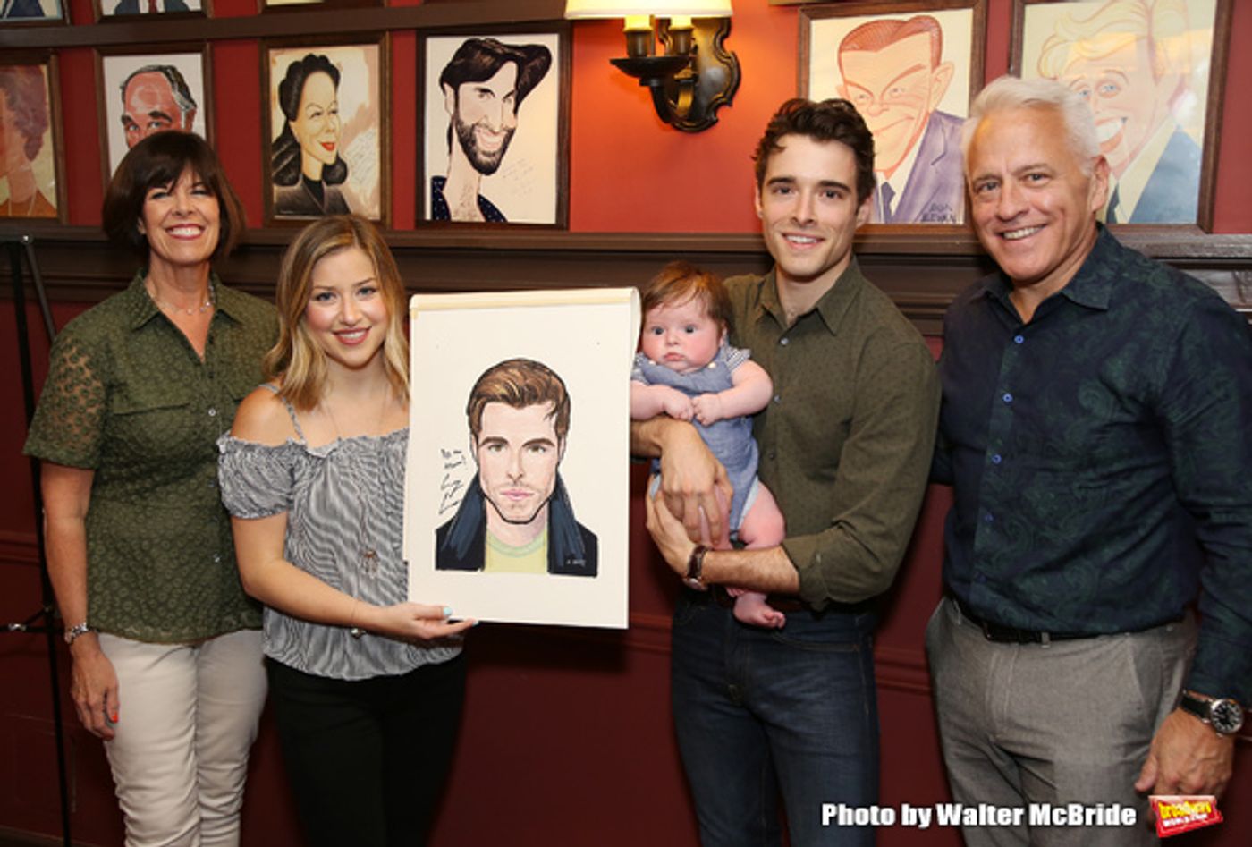 Photo Coverage: Sardi's Unveils Portrait of BANDSTAND's Corey Cott  Image