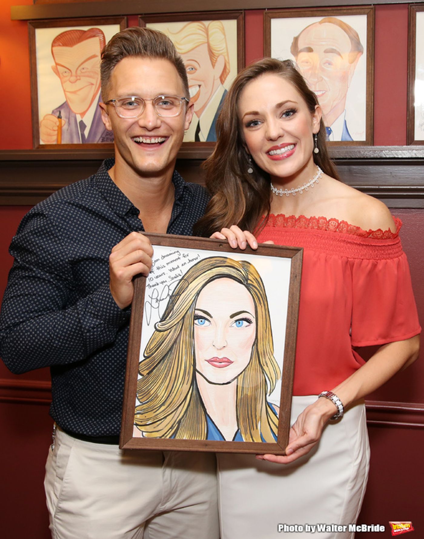 Photo Coverage: Sardi's Unveils Portrait of BANDSTAND's Corey Cott  Image