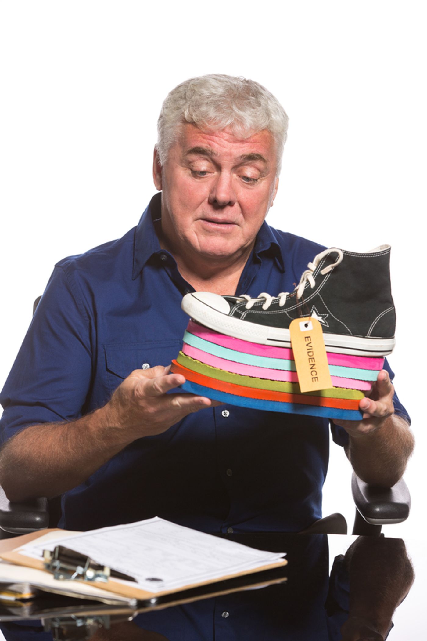 Photo Flash: One-Man Multi-Character Murder Mystery THE ABSOLUTE BRIGHTNESS OF LEONARD PELKEY Comes to B Street  Image