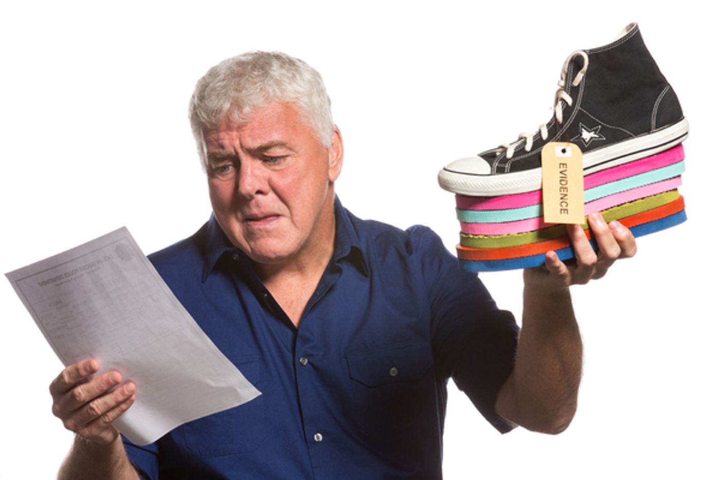 Photo Flash: One-Man Multi-Character Murder Mystery THE ABSOLUTE BRIGHTNESS OF LEONARD PELKEY Comes to B Street  Image