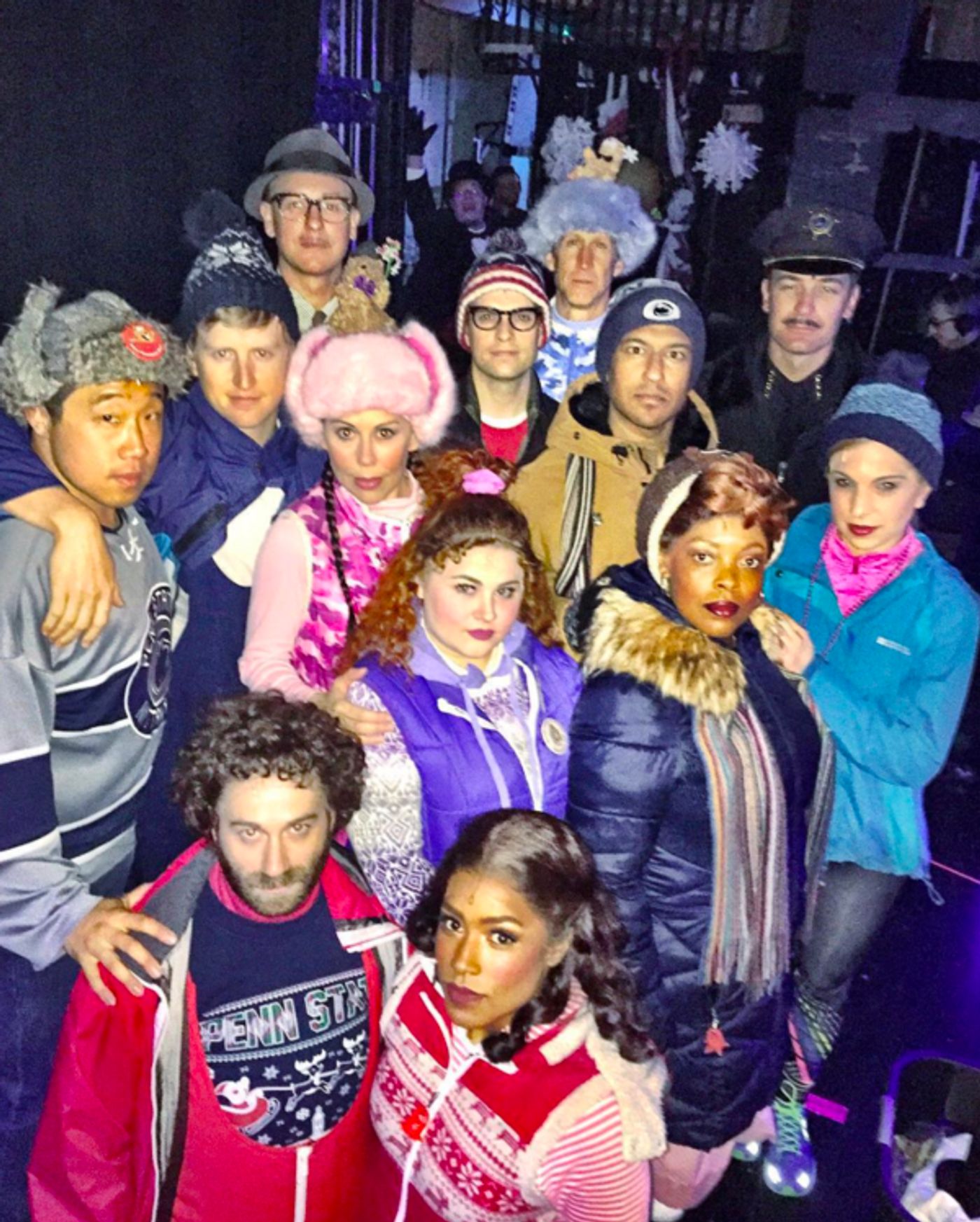 Photo Flash: HAMILTON and GROUNDHOG DAY Celebrate #DiversityOfBroadway and More Saturday Intermission Pics!  Image