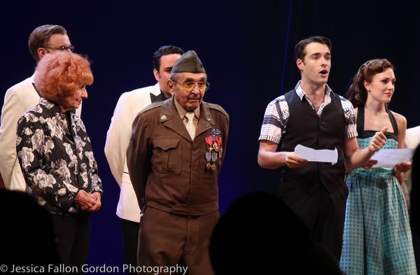 Elinor Otto, Luke Gasparre, Corey Cott and Laura Osnes Photo