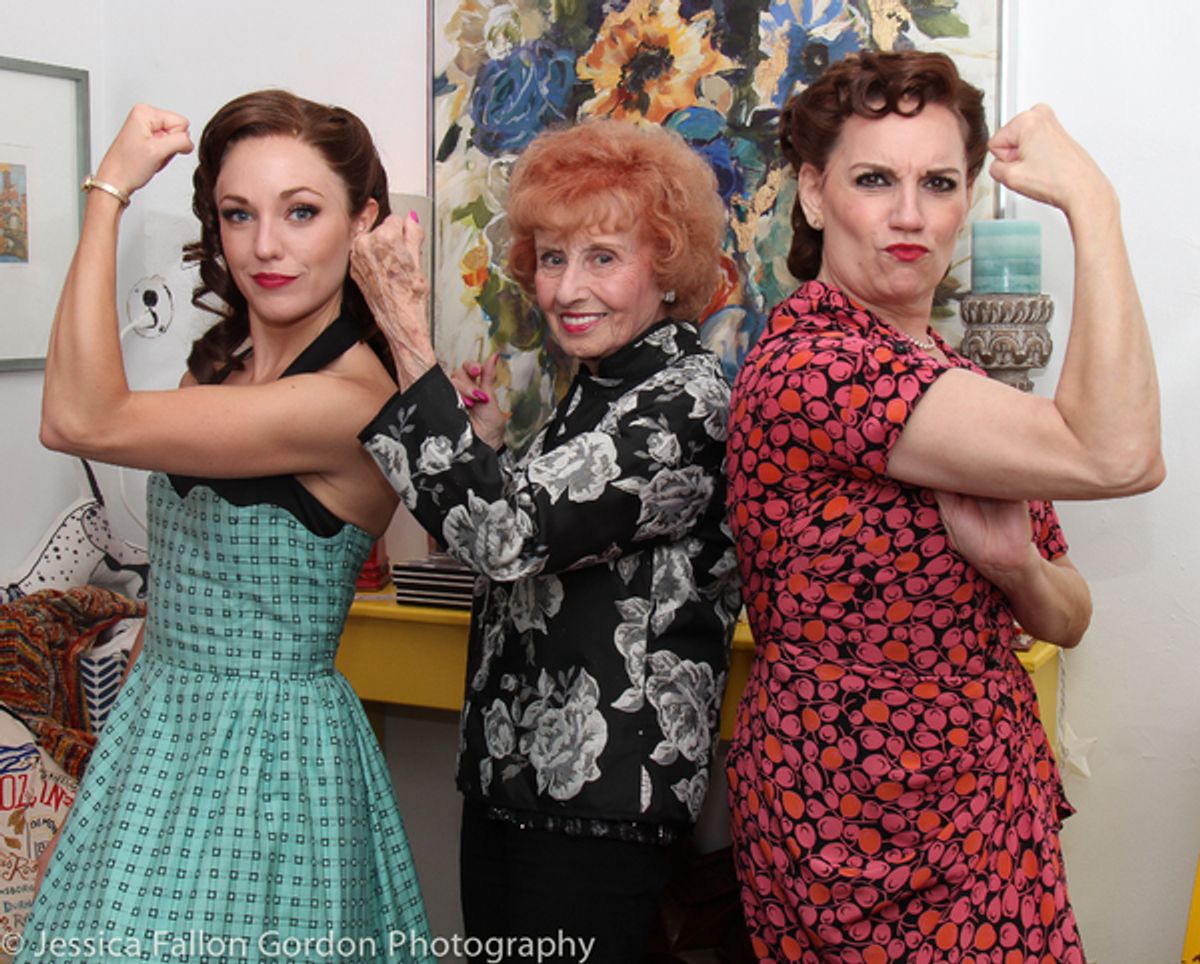 Laura Osnes, Elinor Otto and Beth Leavel at 