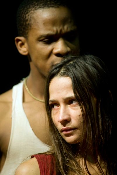 Bongile Mantsai and Hilda Cronje Photo