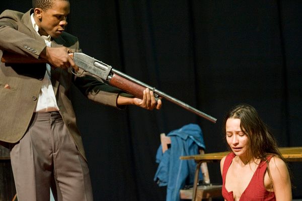 Bongile Mantsai and Hilda Cronje Photo