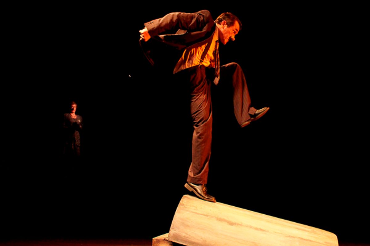 Toni Morkel and Andrew Buckland in TOBACCO at 