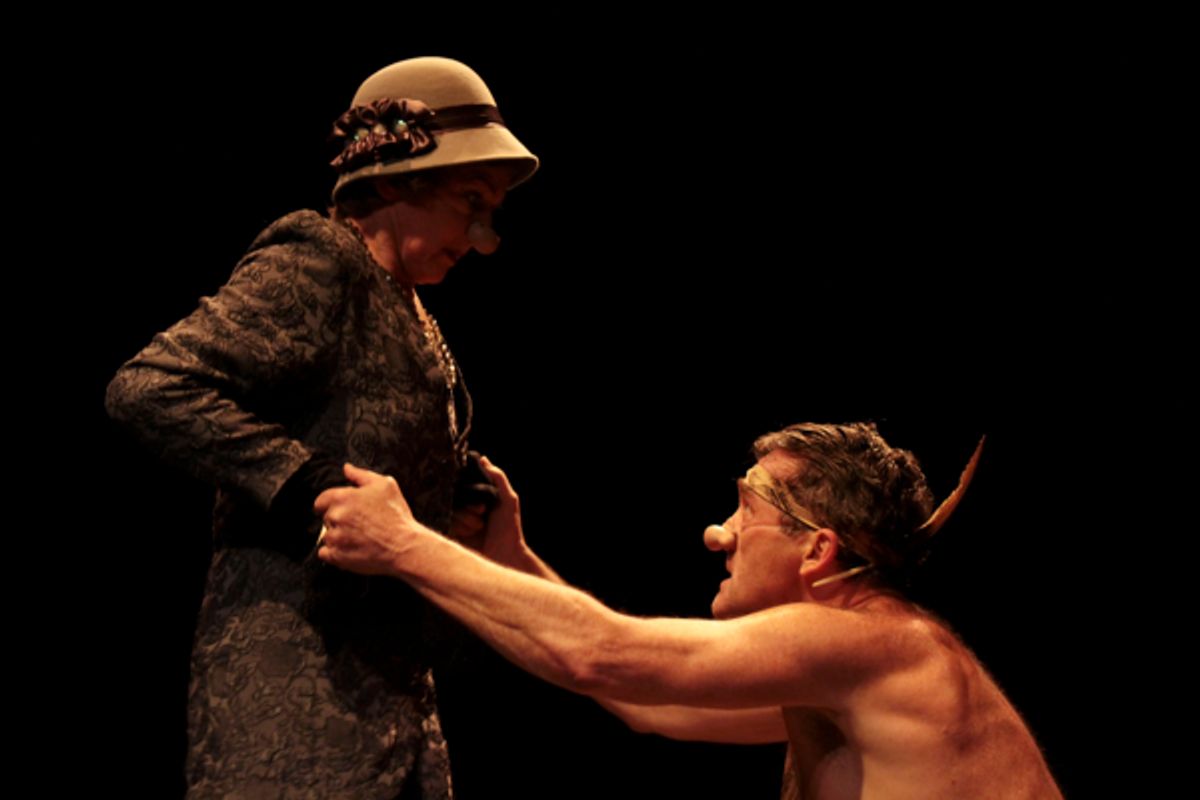 Toni Morkel and Andrew Buckland in TOBACCO at 