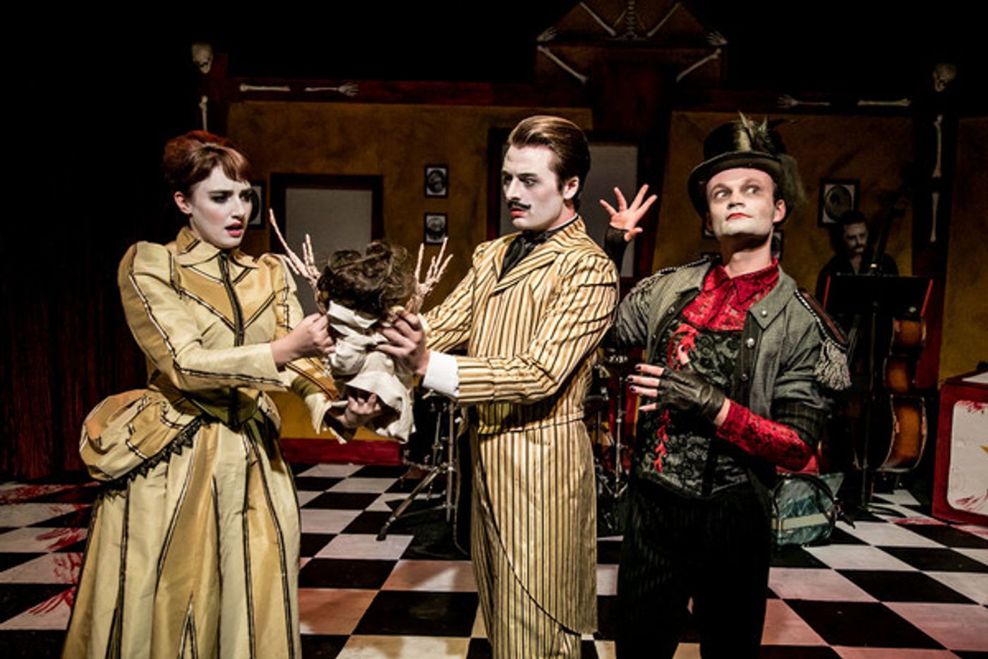 Photo Flash: First Look at Black Button Eyes Productions' SHOCKHEADED PETER  Image