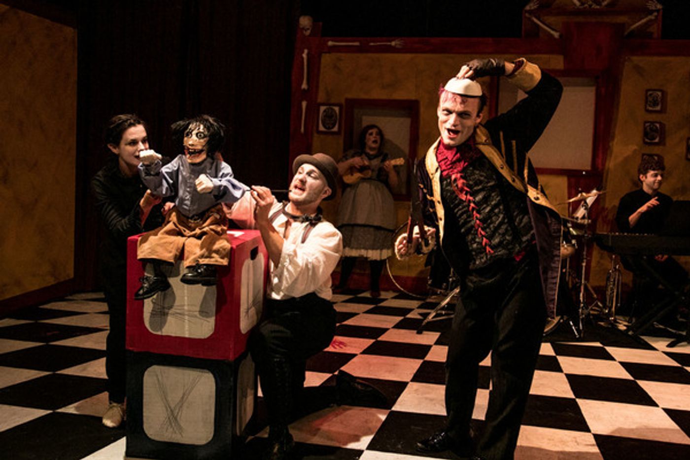 Photo Flash: First Look at Black Button Eyes Productions' SHOCKHEADED PETER  Image