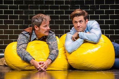 James Ludwig and Aaron Tveit Photo
