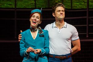 Mara Davi and Aaron Tveit @ BroadwayWorld Mara Davi and Aaron Tveit Photo