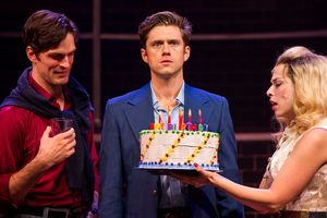 Paul Schaefer, Aaron Tveit and Lauren Marcus @ BroadwayWorld Paul Schaefer, Aaron Tveit and Lauren Marcus Photo