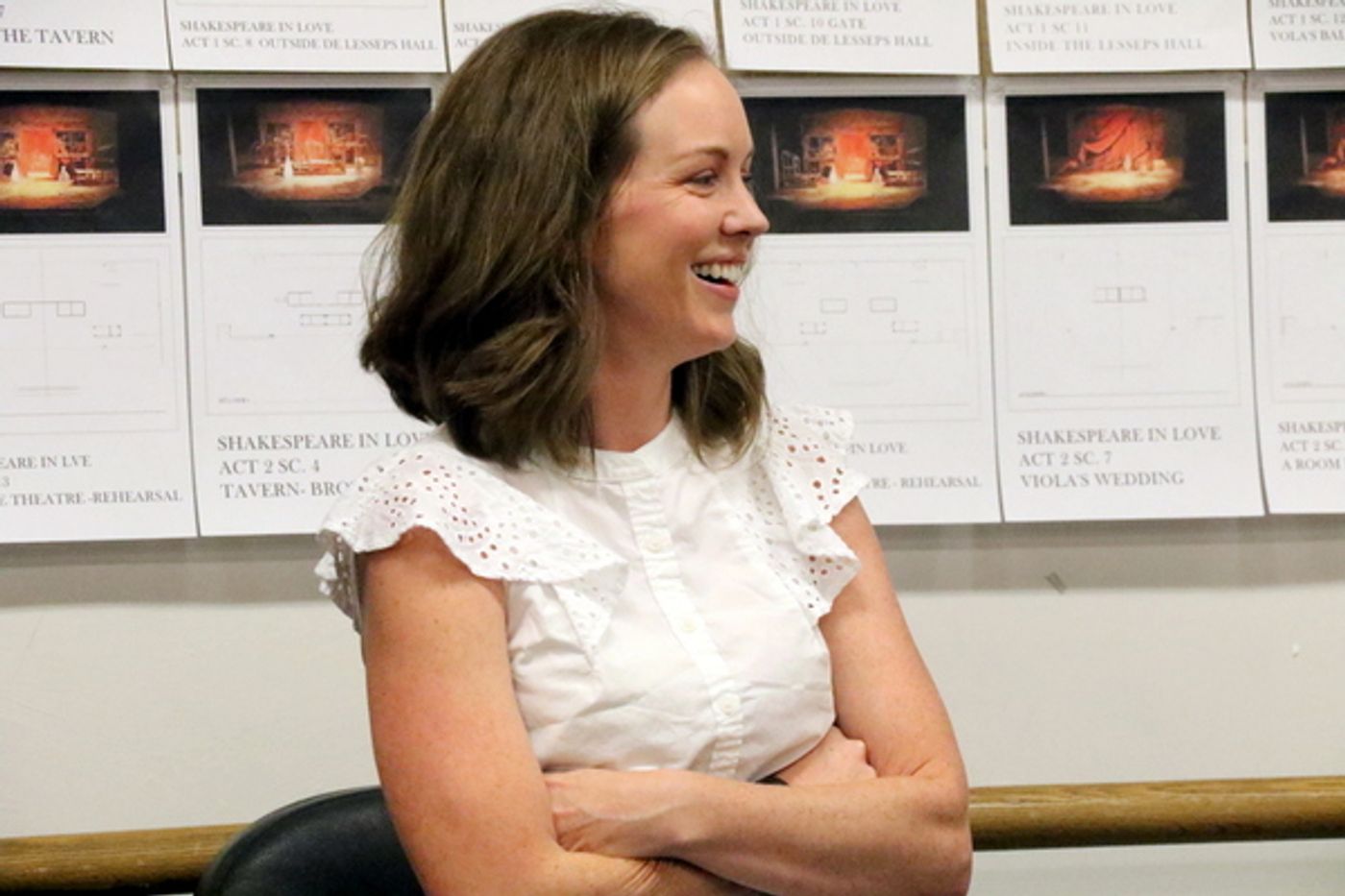 Photo Flash: Sneak Peek Inside Rehearsal for SHAKESPEARE IN LOVE at the Alliance Theatre  Image