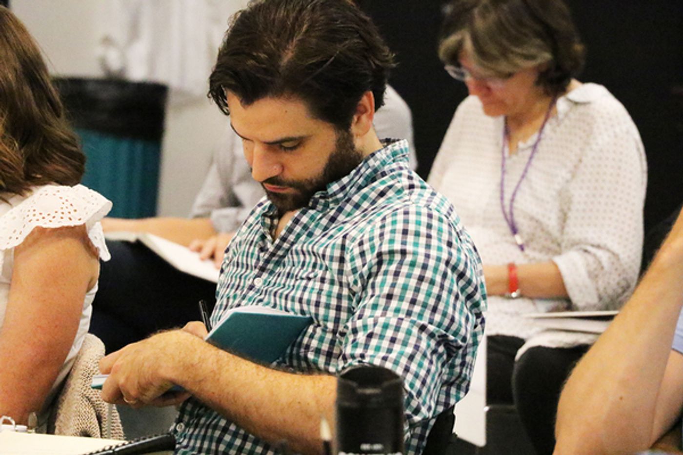 Photo Flash: Sneak Peek Inside Rehearsal for SHAKESPEARE IN LOVE at the Alliance Theatre  Image