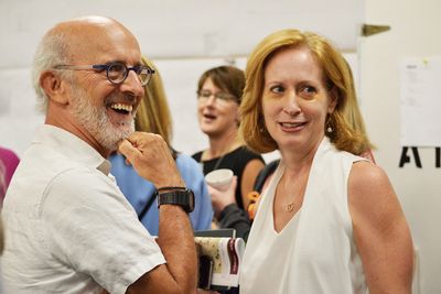 Director Richard Garner and Artistic Director Susan V. Booth Photo