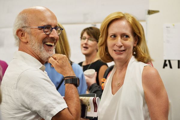 Director Richard Garner and Artistic Director Susan V. Booth Photo