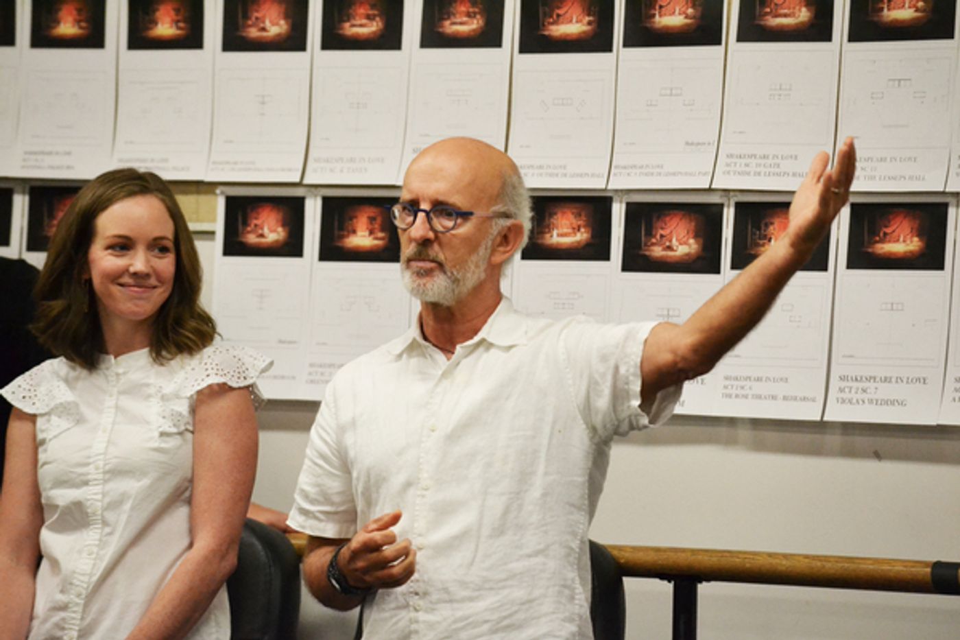 Photo Flash: Sneak Peek Inside Rehearsal for SHAKESPEARE IN LOVE at the Alliance Theatre  Image