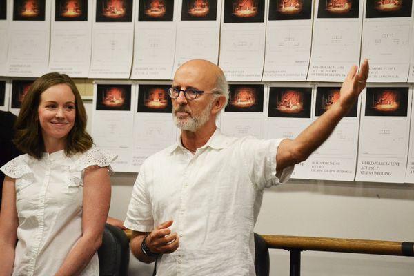 Bethany Anne Lind and Director Richard Garner Photo