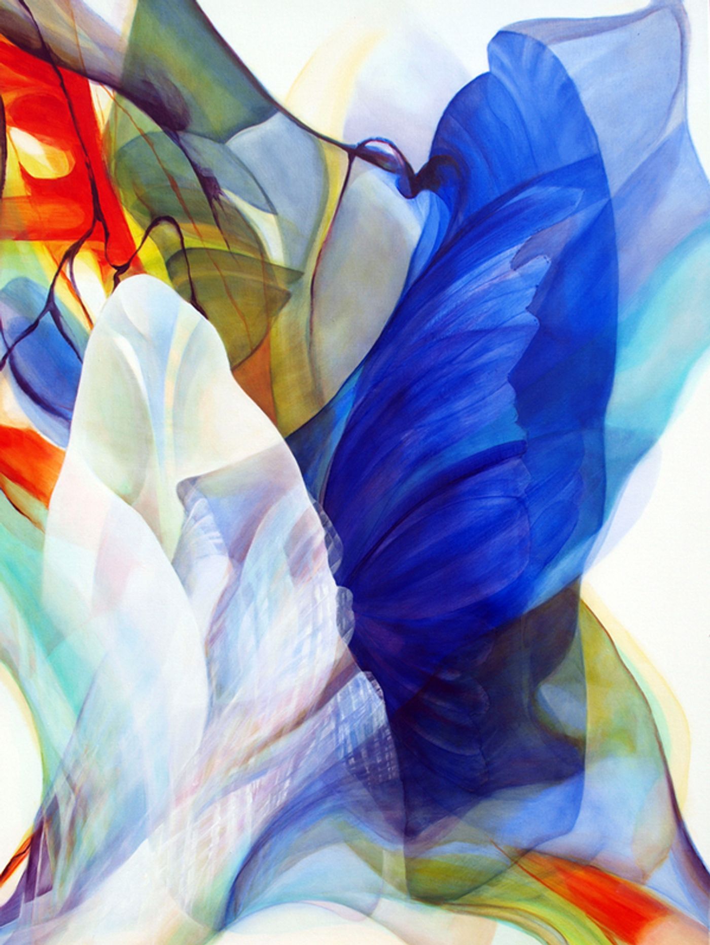 Photo Flash: Sneak Peek at SUBLIME CHAOS: Paintings by Deborah Bigeleisen to Open at The Gallery at the Wine Scene  Image