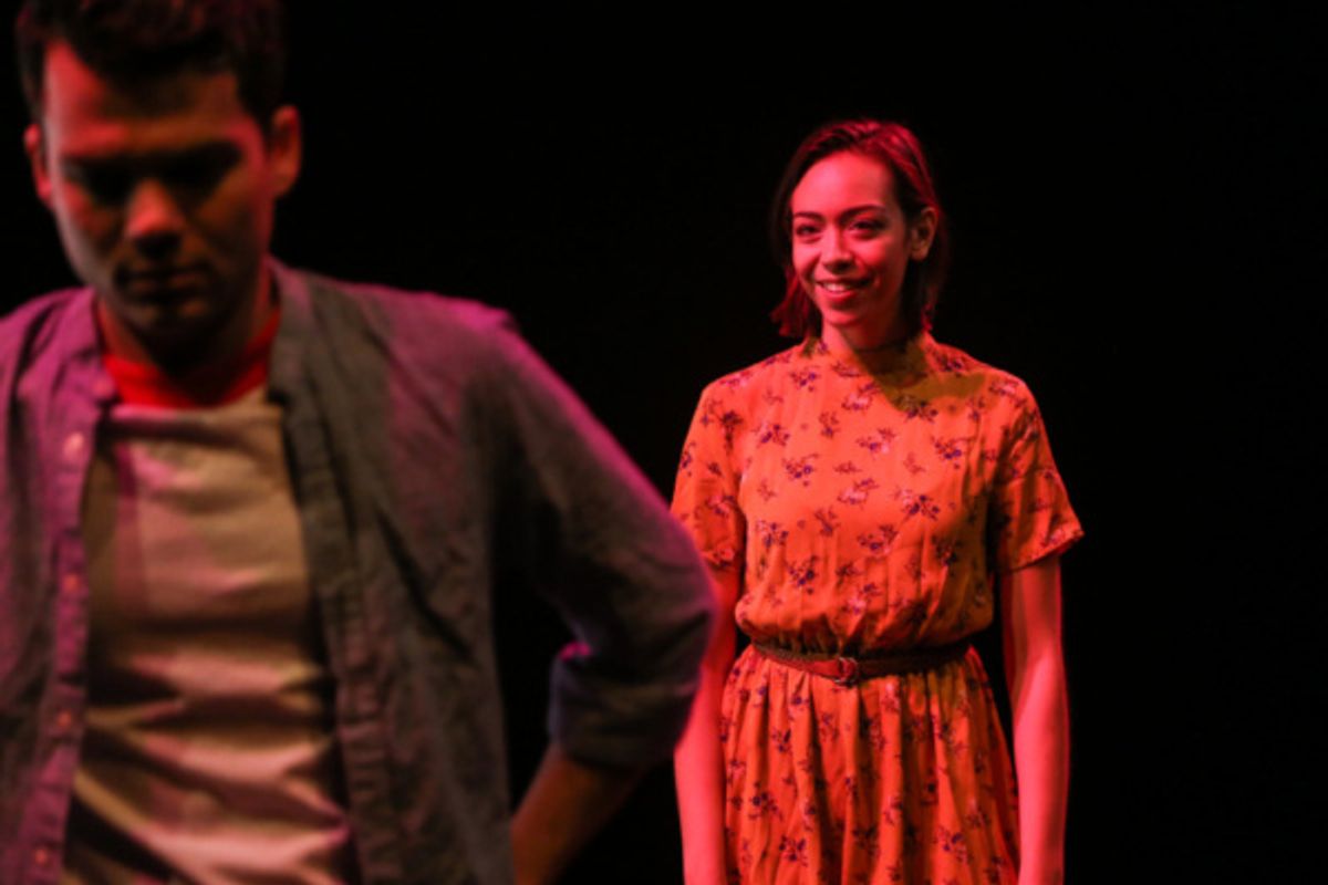 Christopher Sanders and Zoe Abuyuan at 