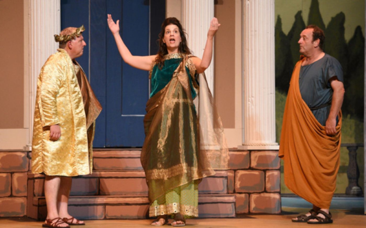 Photo Flash: Sondheim's Riotously Funny FORUM Opens at the Croswell Photo Flash: Sondheim's Riotously Funny FORUM Opens at the Croswell Image