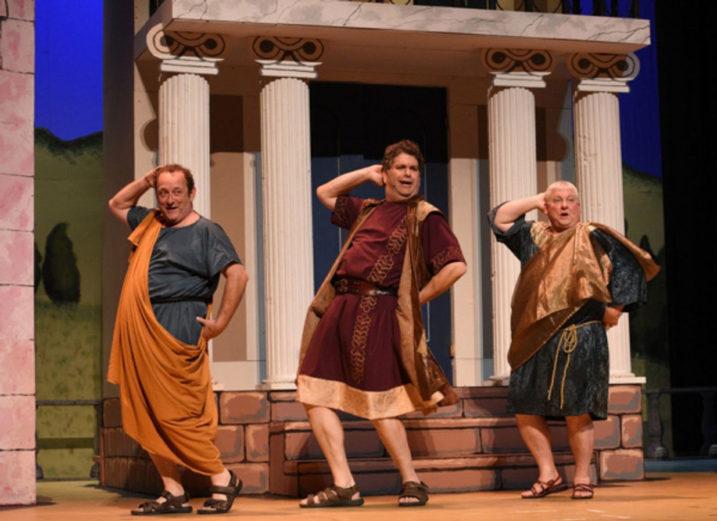 Photo Flash: Sondheim's Riotously Funny FORUM Opens at the Croswell Photo Flash: Sondheim's Riotously Funny FORUM Opens at the Croswell Image