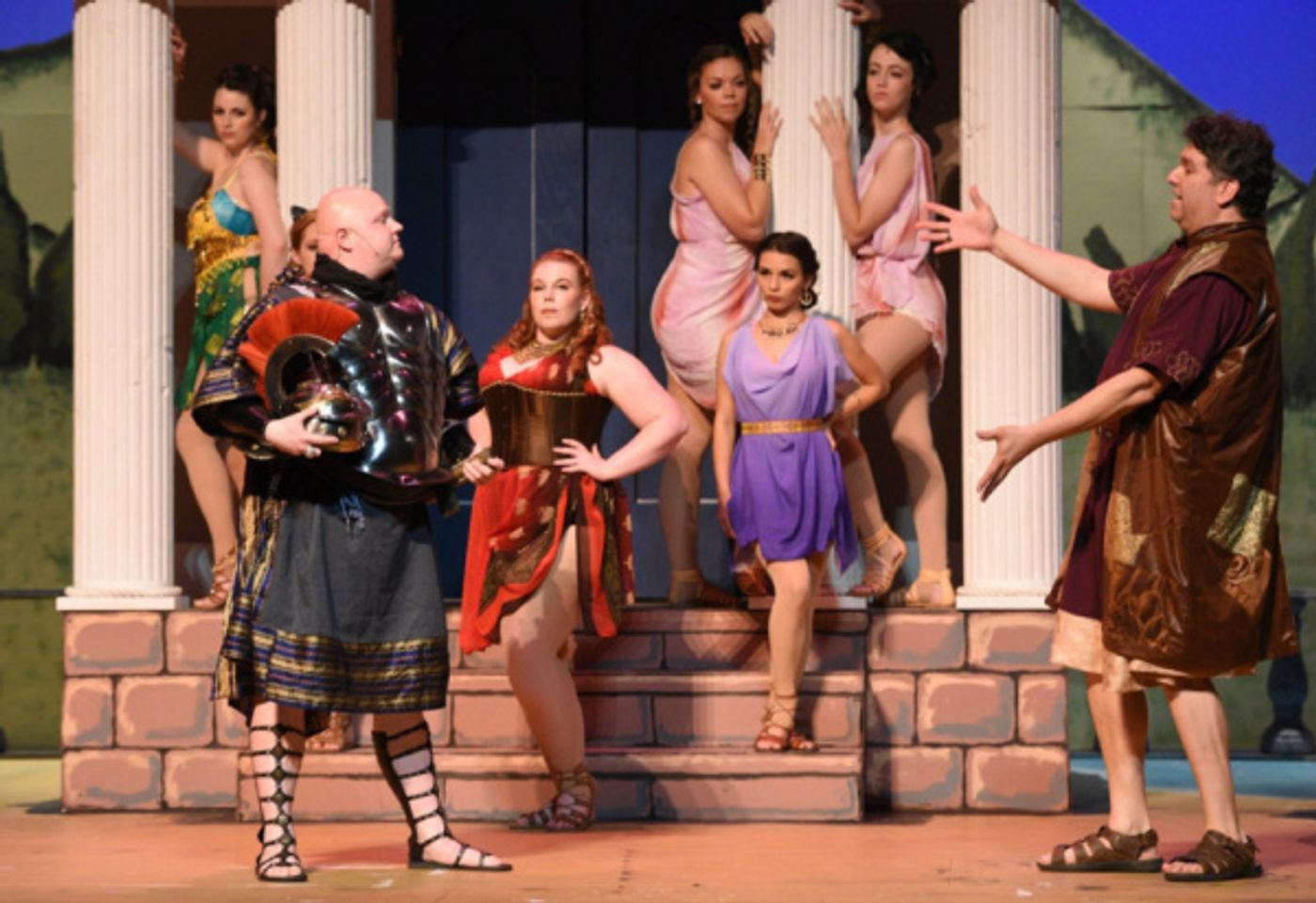 Photo Flash: Sondheim's Riotously Funny FORUM Opens at the Croswell Photo Flash: Sondheim's Riotously Funny FORUM Opens at the Croswell Image