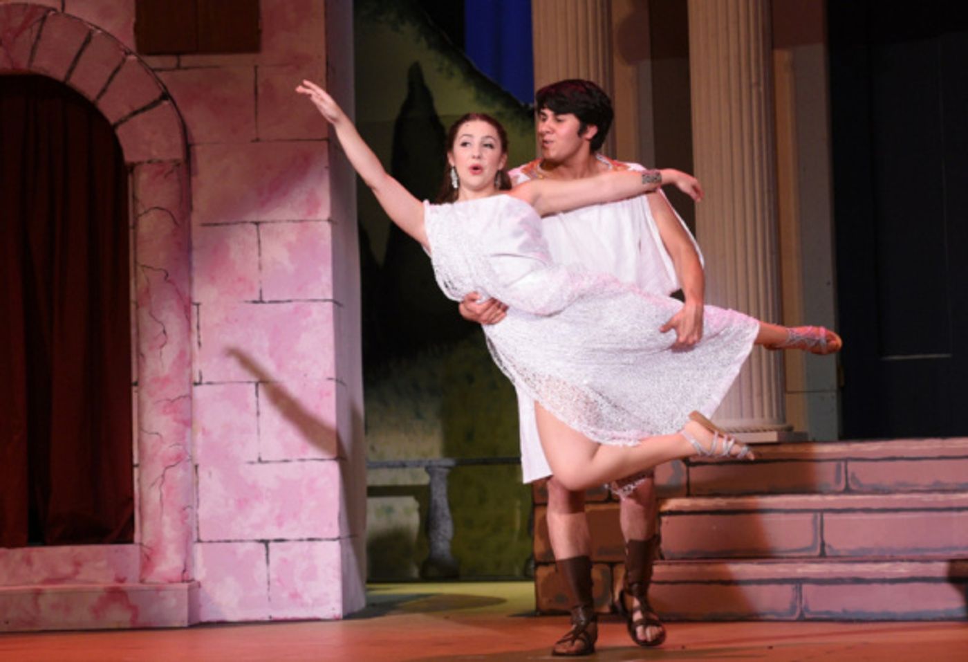 Photo Flash: Sondheim's Riotously Funny FORUM Opens at the Croswell Photo Flash: Sondheim's Riotously Funny FORUM Opens at the Croswell Image