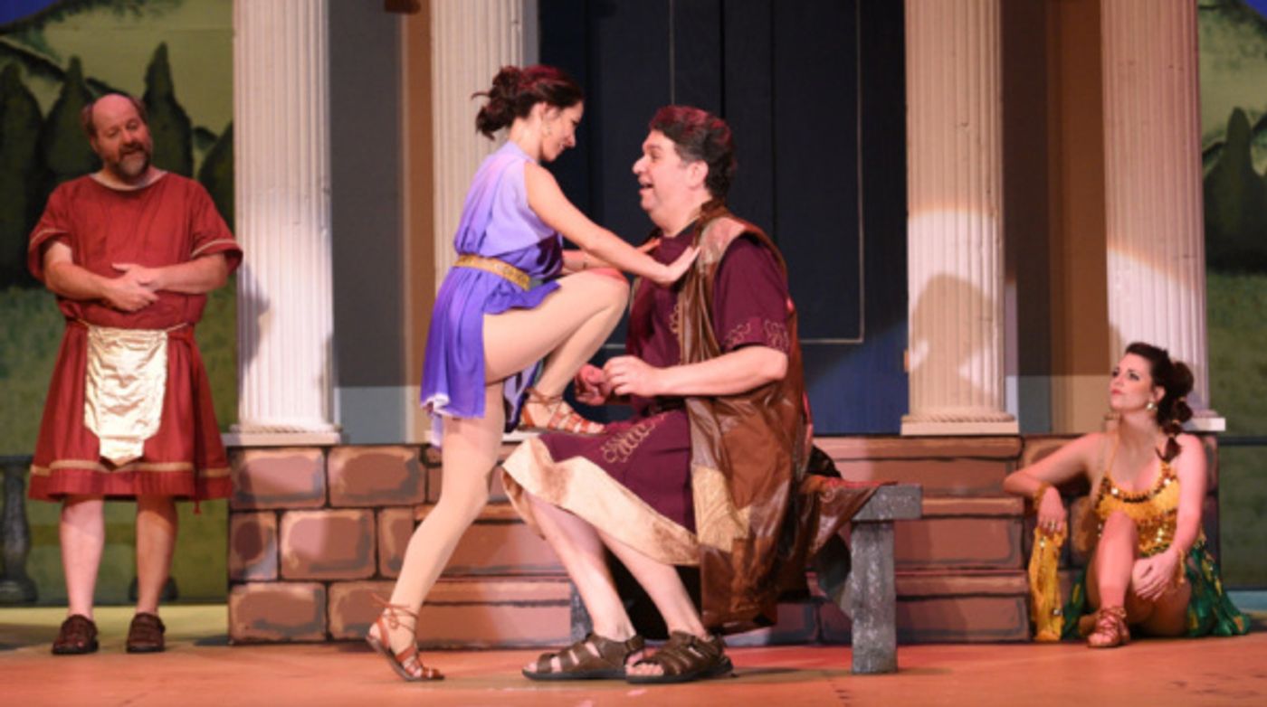 Photo Flash: Sondheim's Riotously Funny FORUM Opens at the Croswell Photo Flash: Sondheim's Riotously Funny FORUM Opens at the Croswell Image