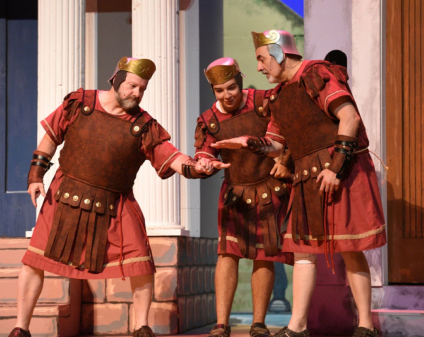 Photo Flash: Sondheim's Riotously Funny FORUM Opens at the Croswell Photo Flash: Sondheim's Riotously Funny FORUM Opens at the Croswell Image