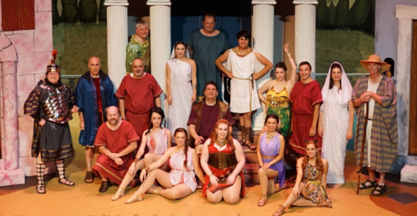 Photo Flash: Sondheim's Riotously Funny FORUM Opens at the Croswell Photo Flash: Sondheim's Riotously Funny FORUM Opens at the Croswell Image