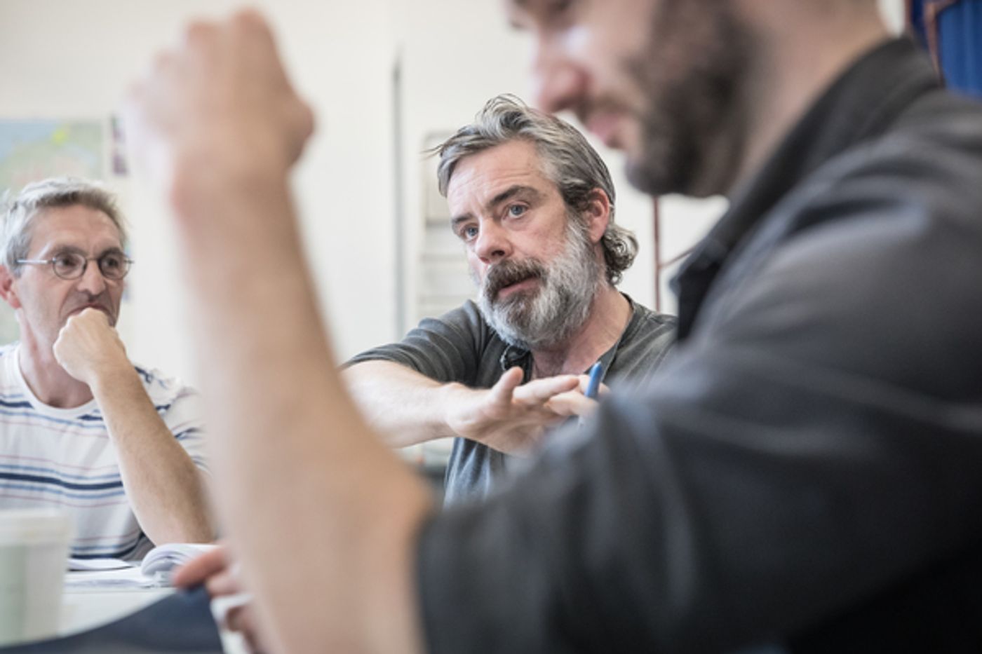 Photo Flash: Sneak Peek Inside Rehearsal for English Touring Theatre's THE WEIR  Image