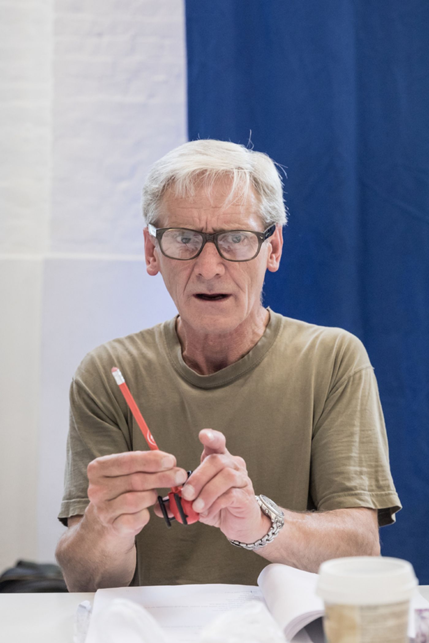 Photo Flash: Sneak Peek Inside Rehearsal for English Touring Theatre's THE WEIR  Image