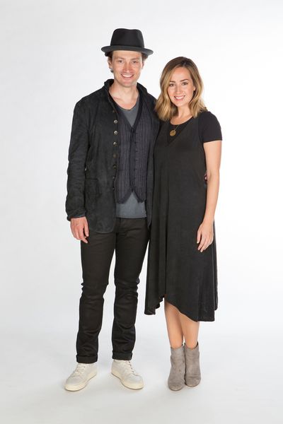 Bryce Pinkham and Hannah Elless  Photo