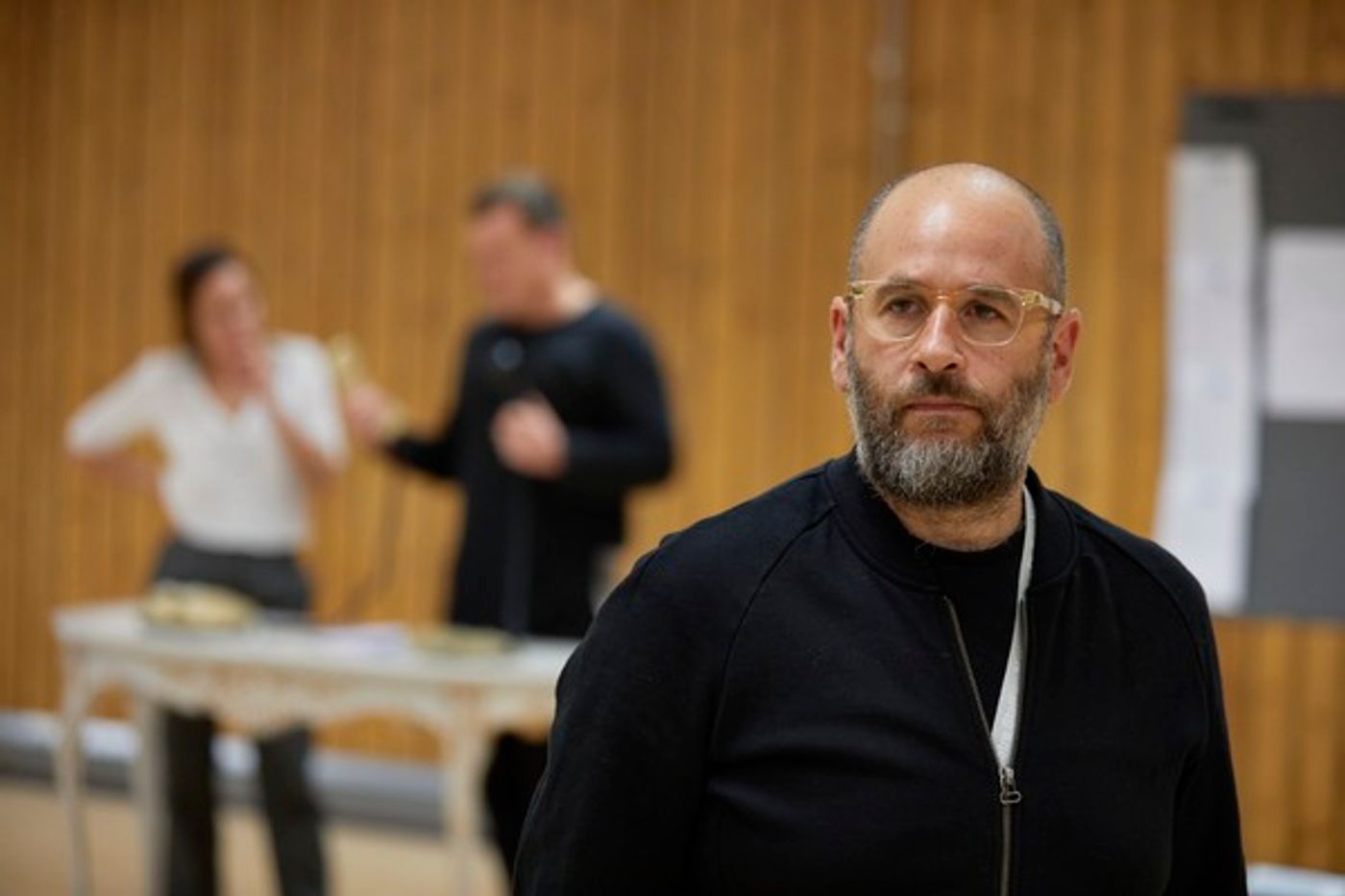 Photo Flash: In Rehearsals for OSLO at National Theatre  Image