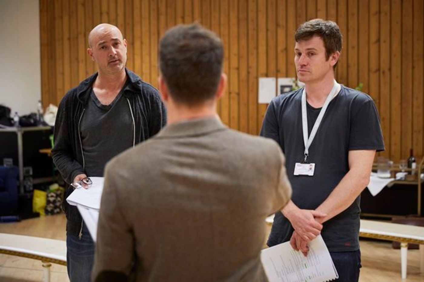 Photo Flash: In Rehearsals for OSLO at National Theatre  Image