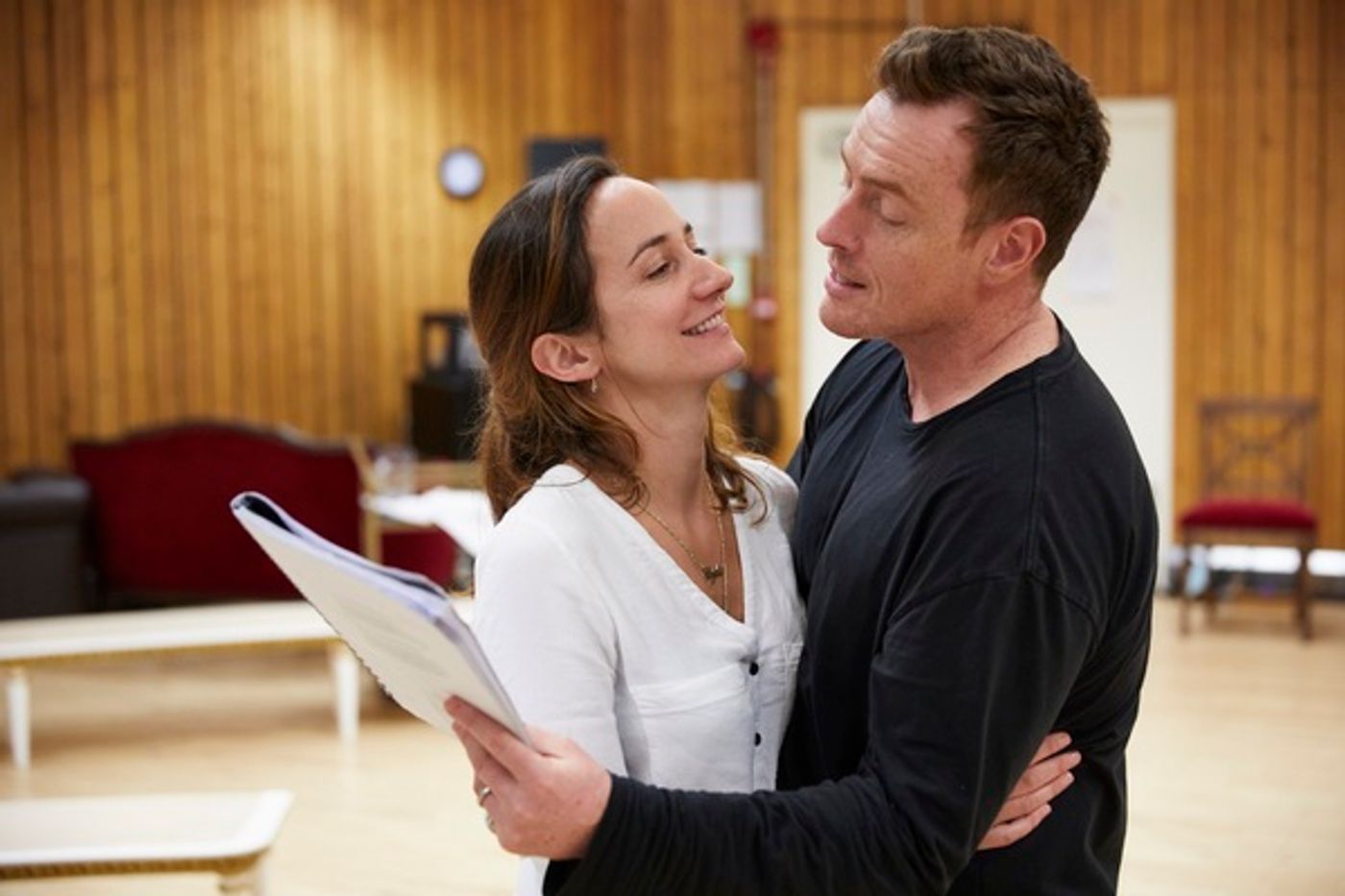 Photo Flash: In Rehearsals for OSLO at National Theatre  Image