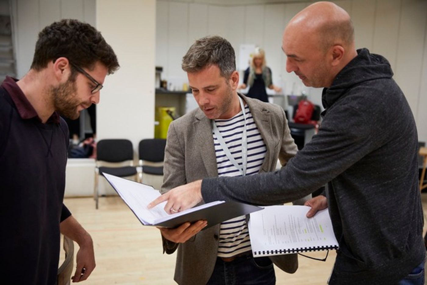 Photo Flash: In Rehearsals for OSLO at National Theatre  Image