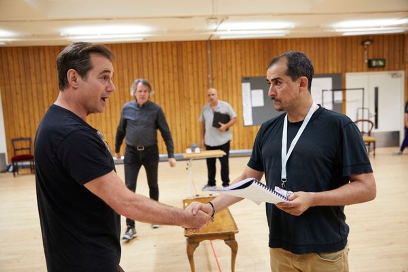 Photo Flash: In Rehearsals for OSLO at National Theatre  Image